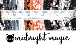 midnight magic fabric by april rosenthal for moda