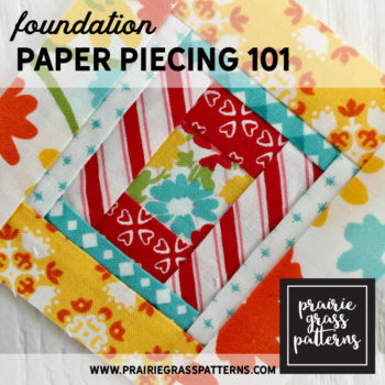 Foundation Paper Piecing Series - April